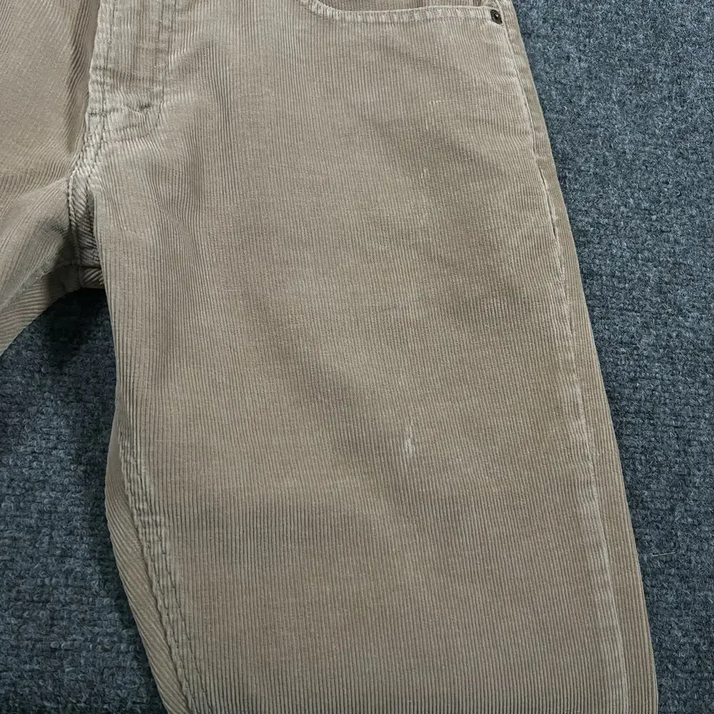 Levis 527 Low Boot Cut Corduroy Pants Mens 34x33 Brown Vintage Y2k Jeans